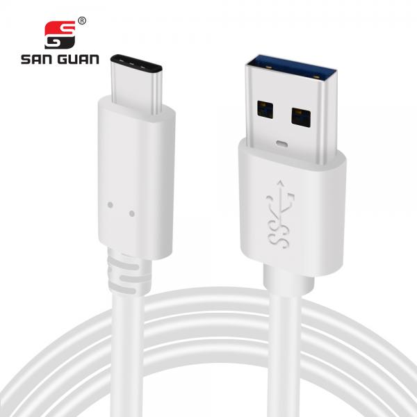 Picture of USB 3.0 Type C cable PVC（white）